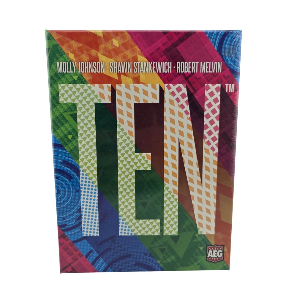 TEN Board Game AEG Alderac‎ Entertainment Group Card Game New Sealed AEG7100